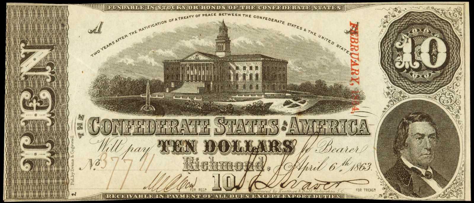 Values Of Old Confederate Money Paper Money Buyers