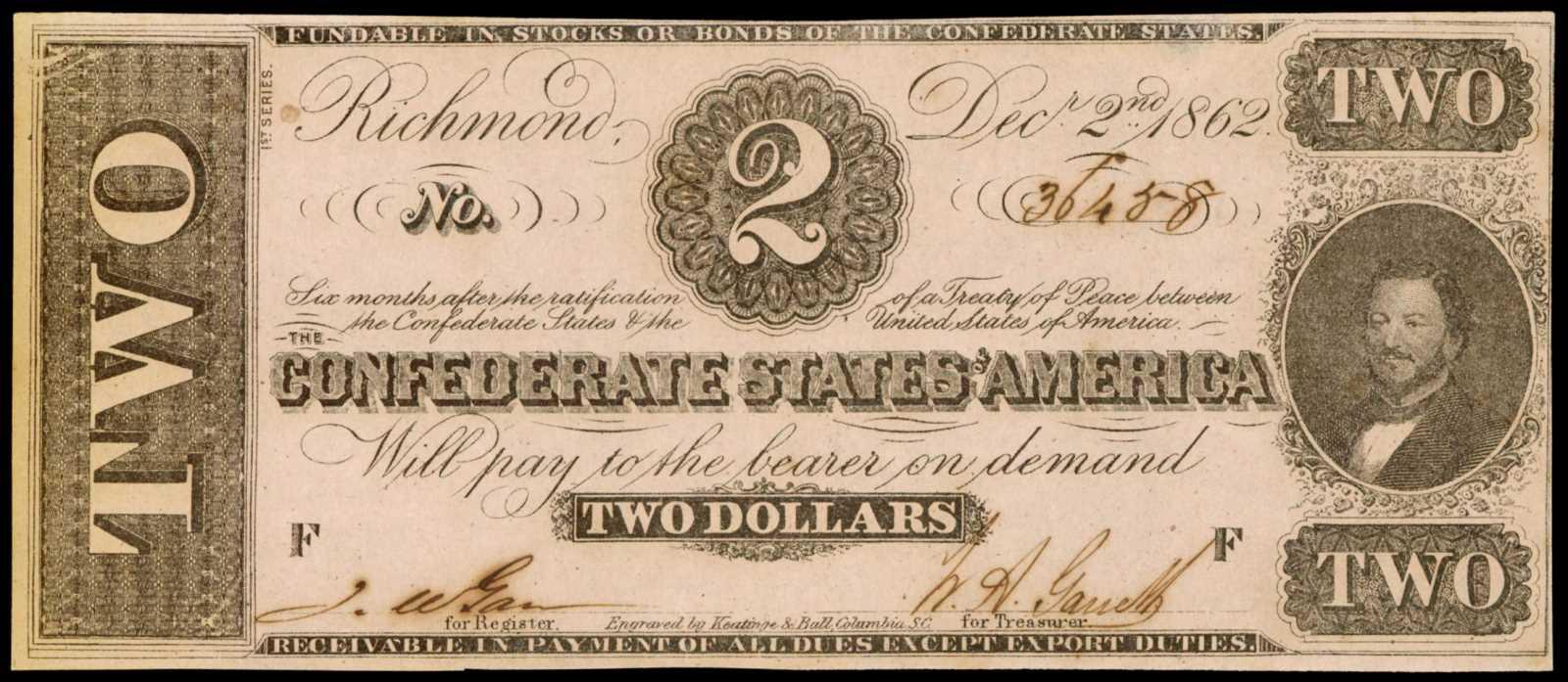 Values of Old Confederate Money | Paper Money Buyers